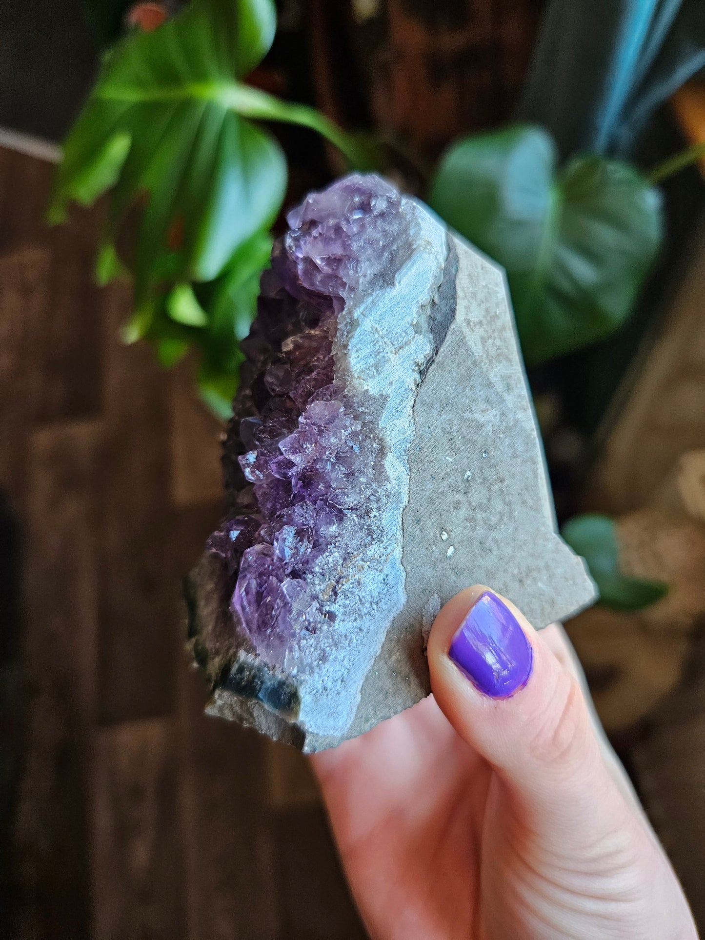 Large Grape Amethyst geode