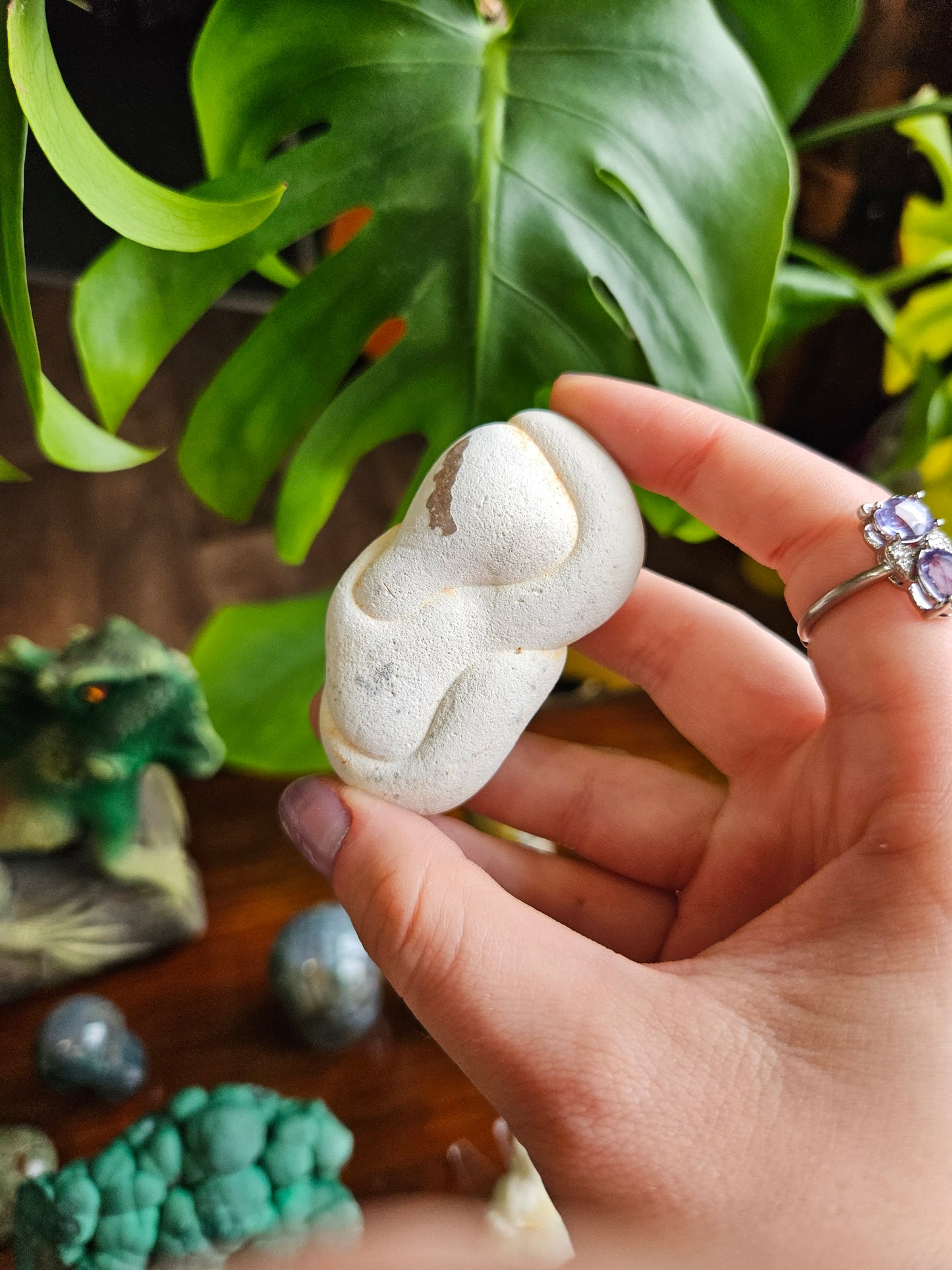 Menalite Goddess stone
