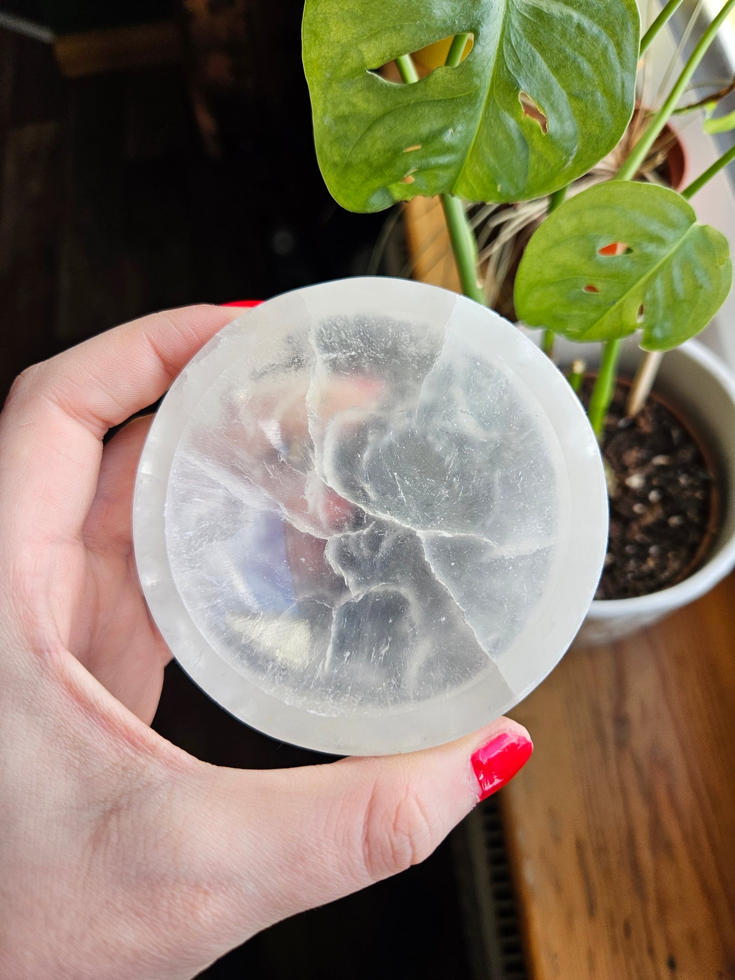Selenite charging bowl