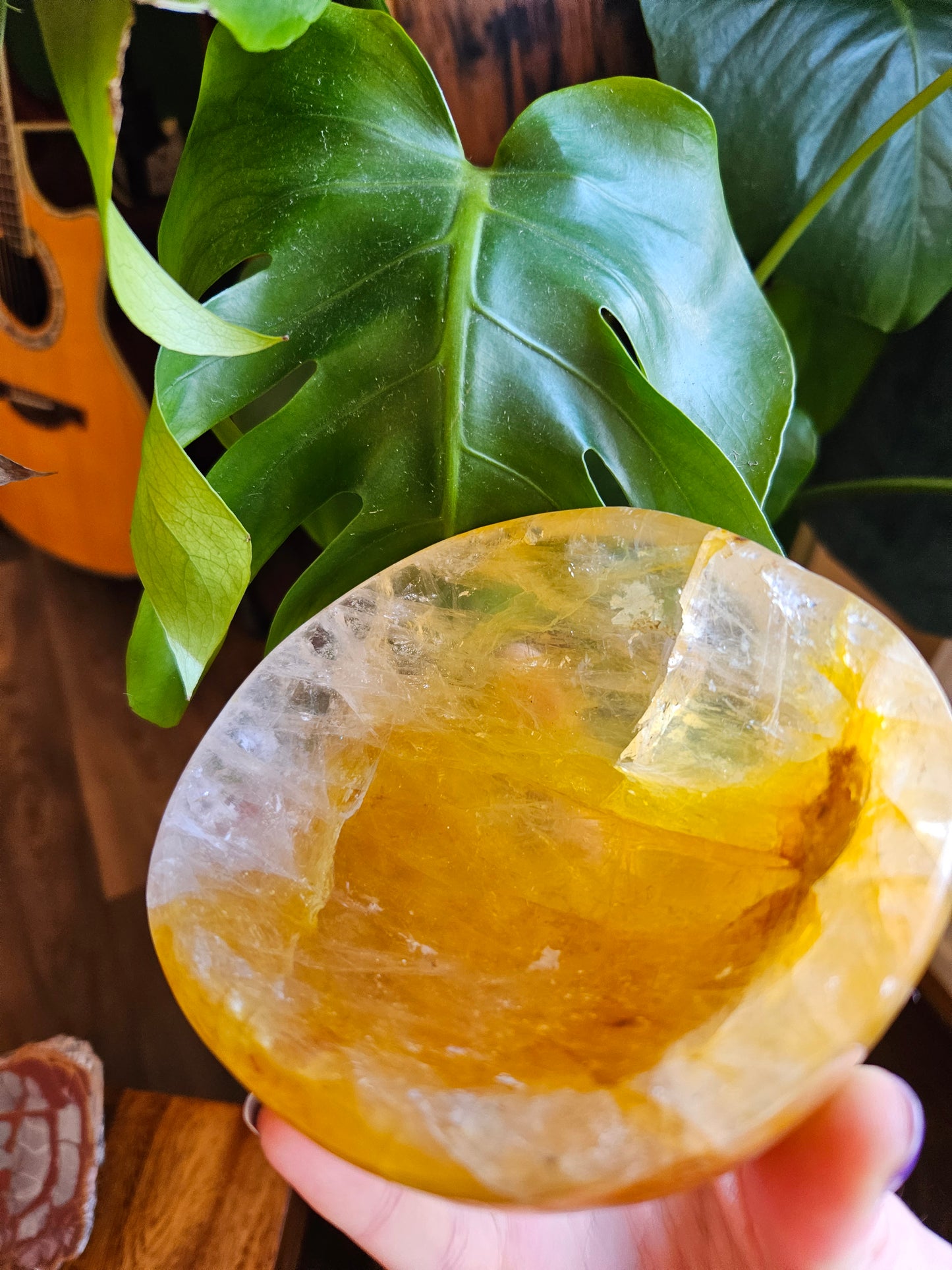 Golden Healer crystal bowl