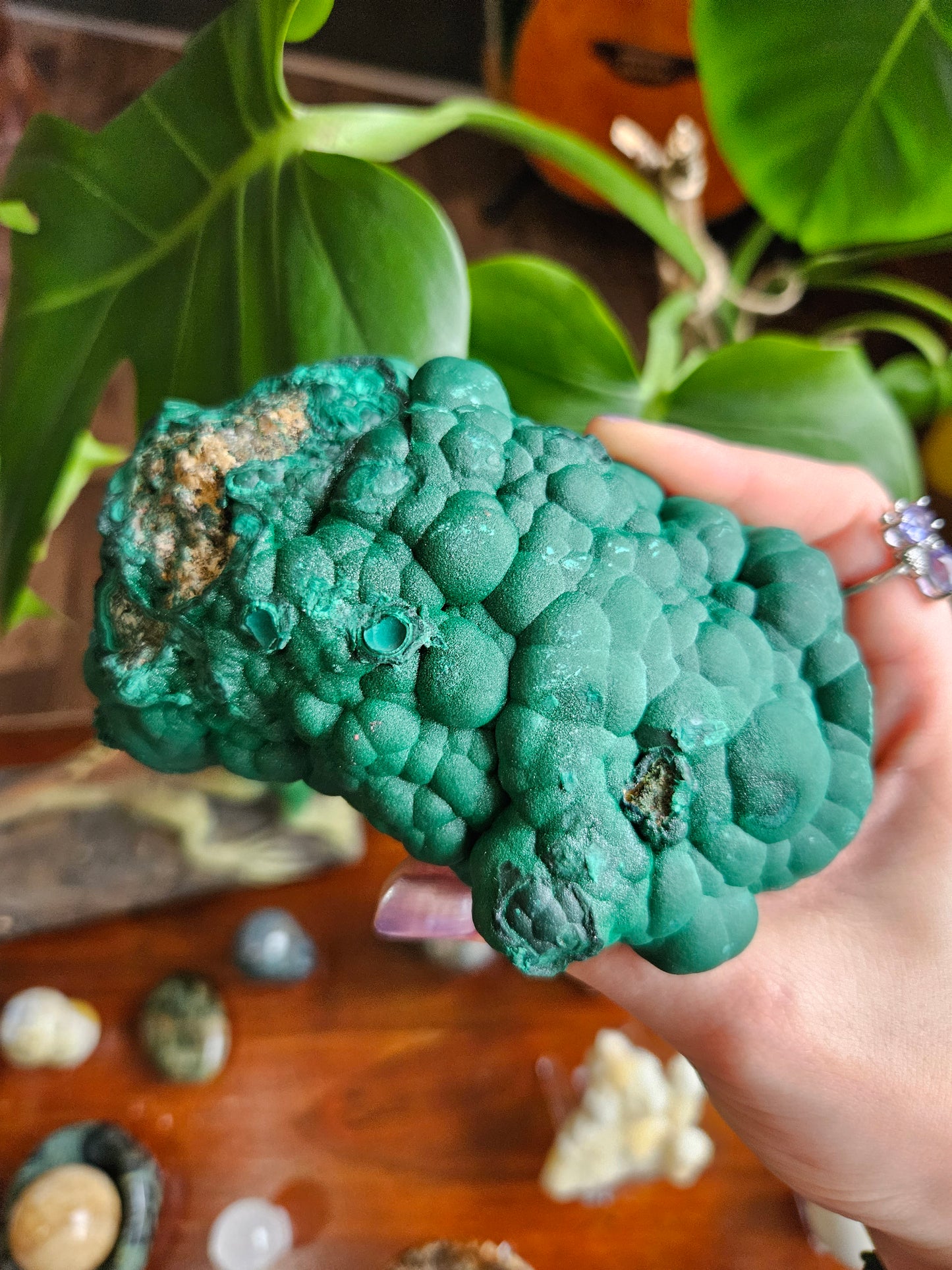 Magnificent Botryoidal Malachite - XL 869g
