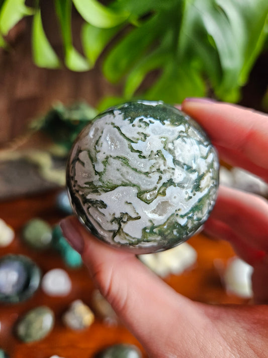 Moss Agate planet
