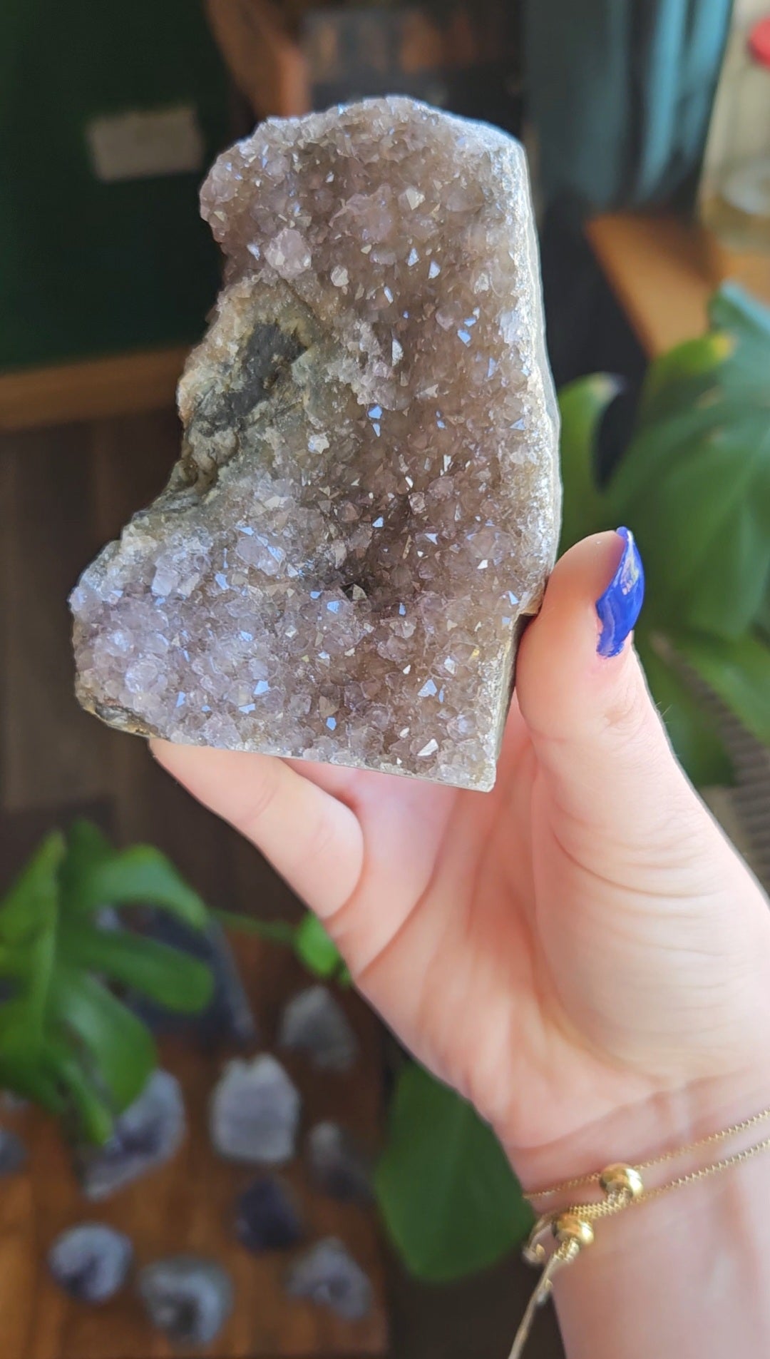 Natural Ametrine geode - 278g