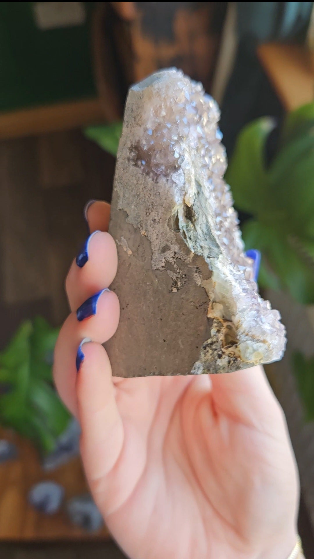 Natural Ametrine geode - 278g