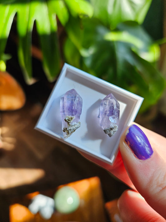Vera Cruz Amethyst twin points