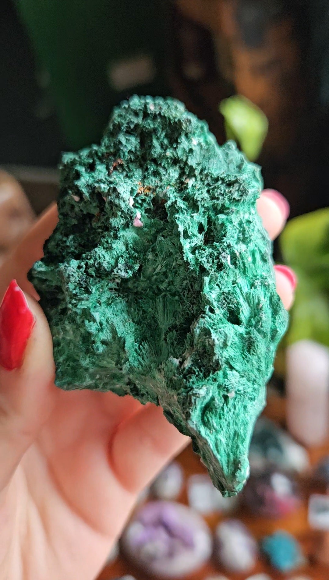 Velvet Malachite specimen - 180g