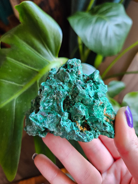 Velvet Malachite specimen - 194g