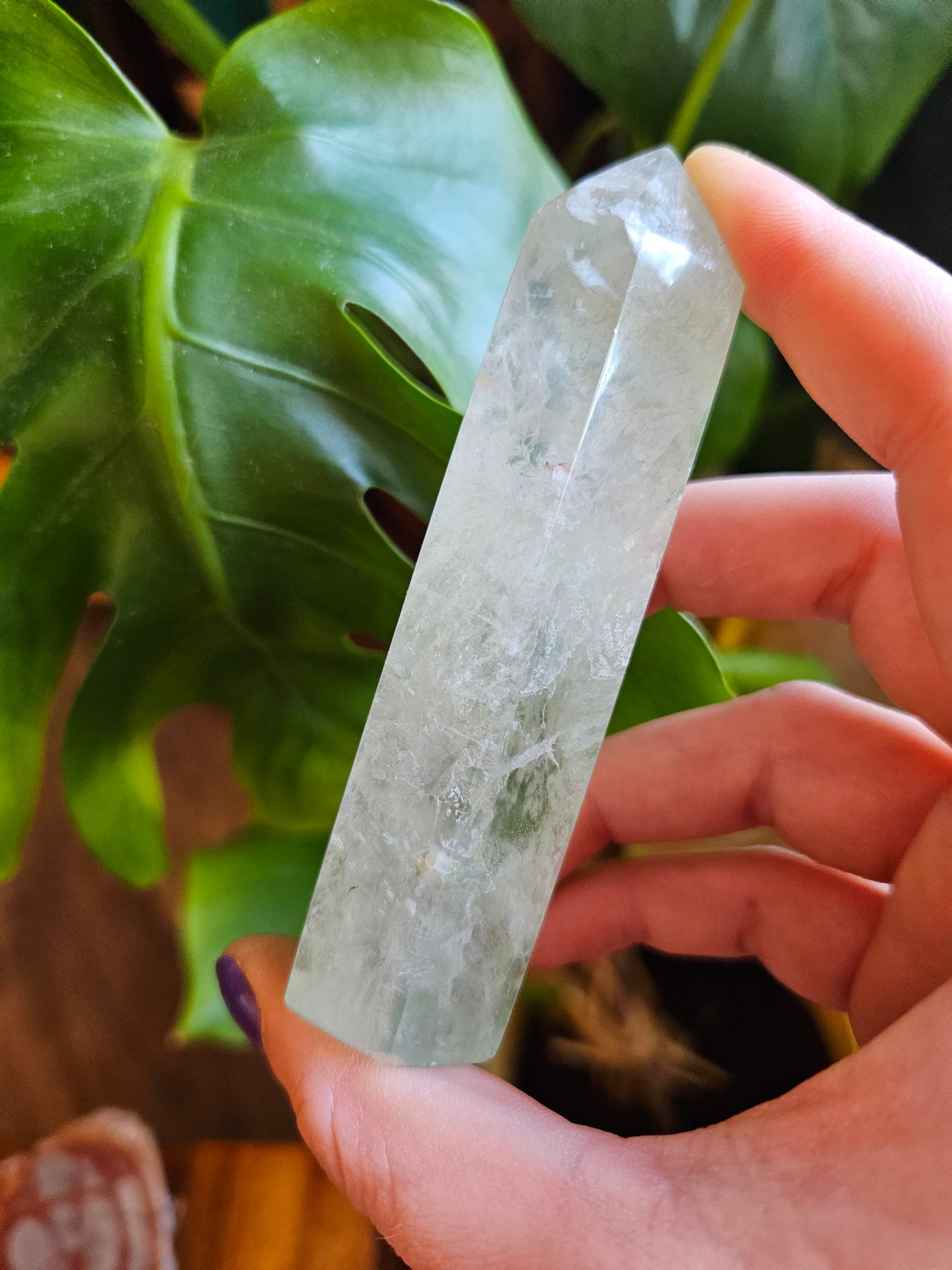 Green Fluorite tower