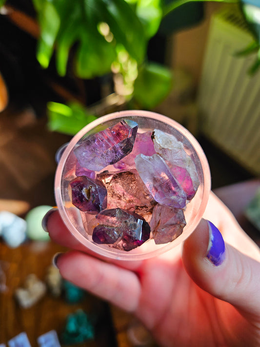Chiredzi Shangaan Amethyst points in case