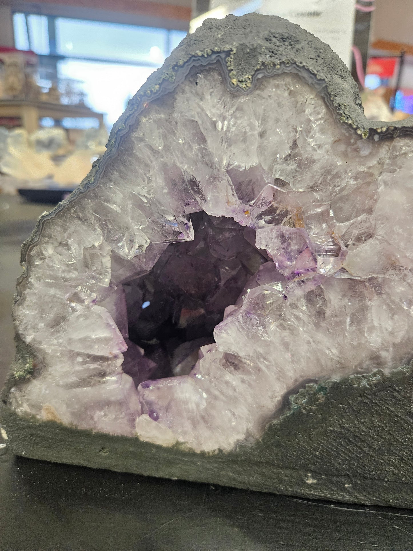 XL Amethyst church statement geode 10.80kg