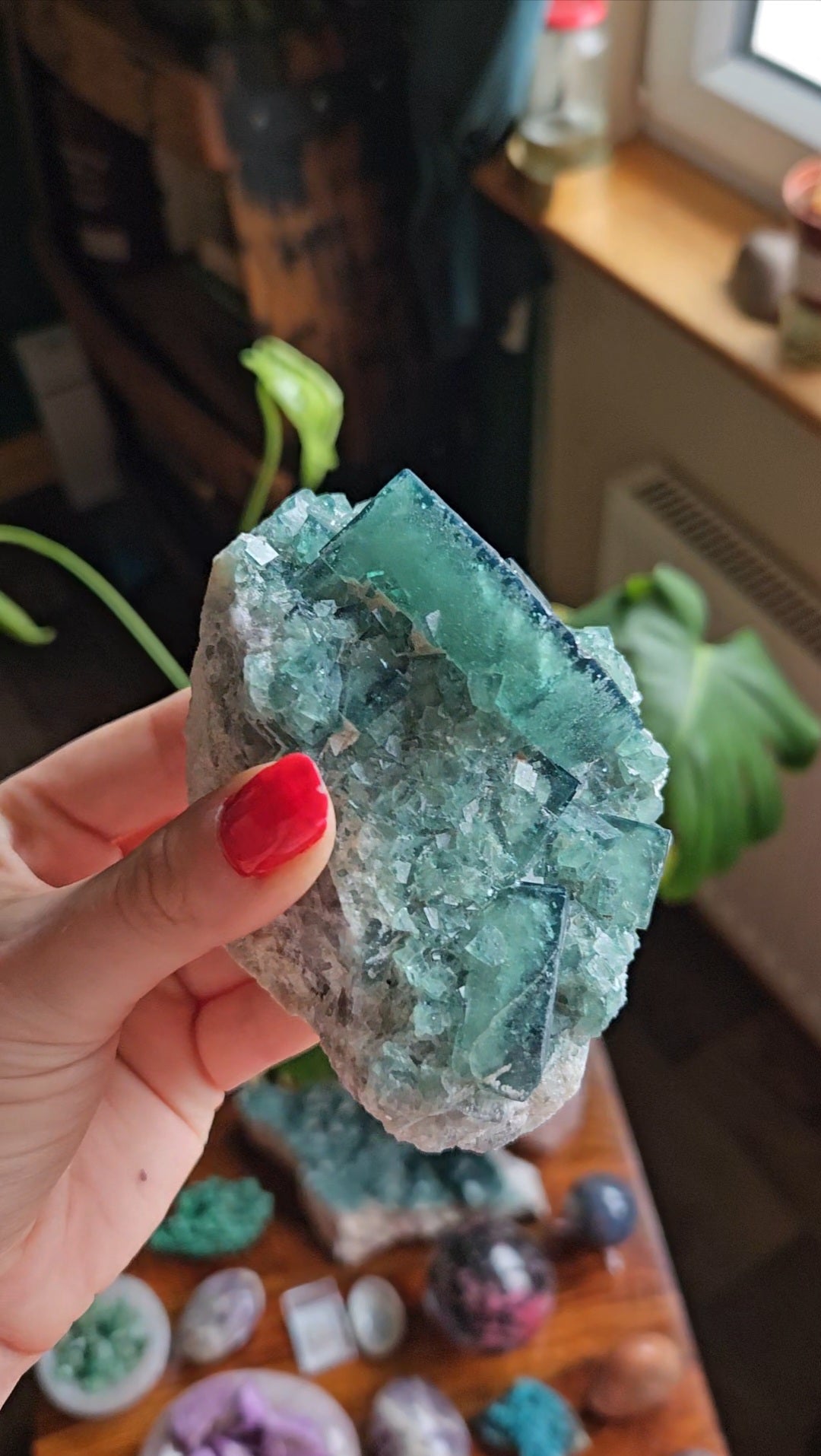 Natural Green Fluorite