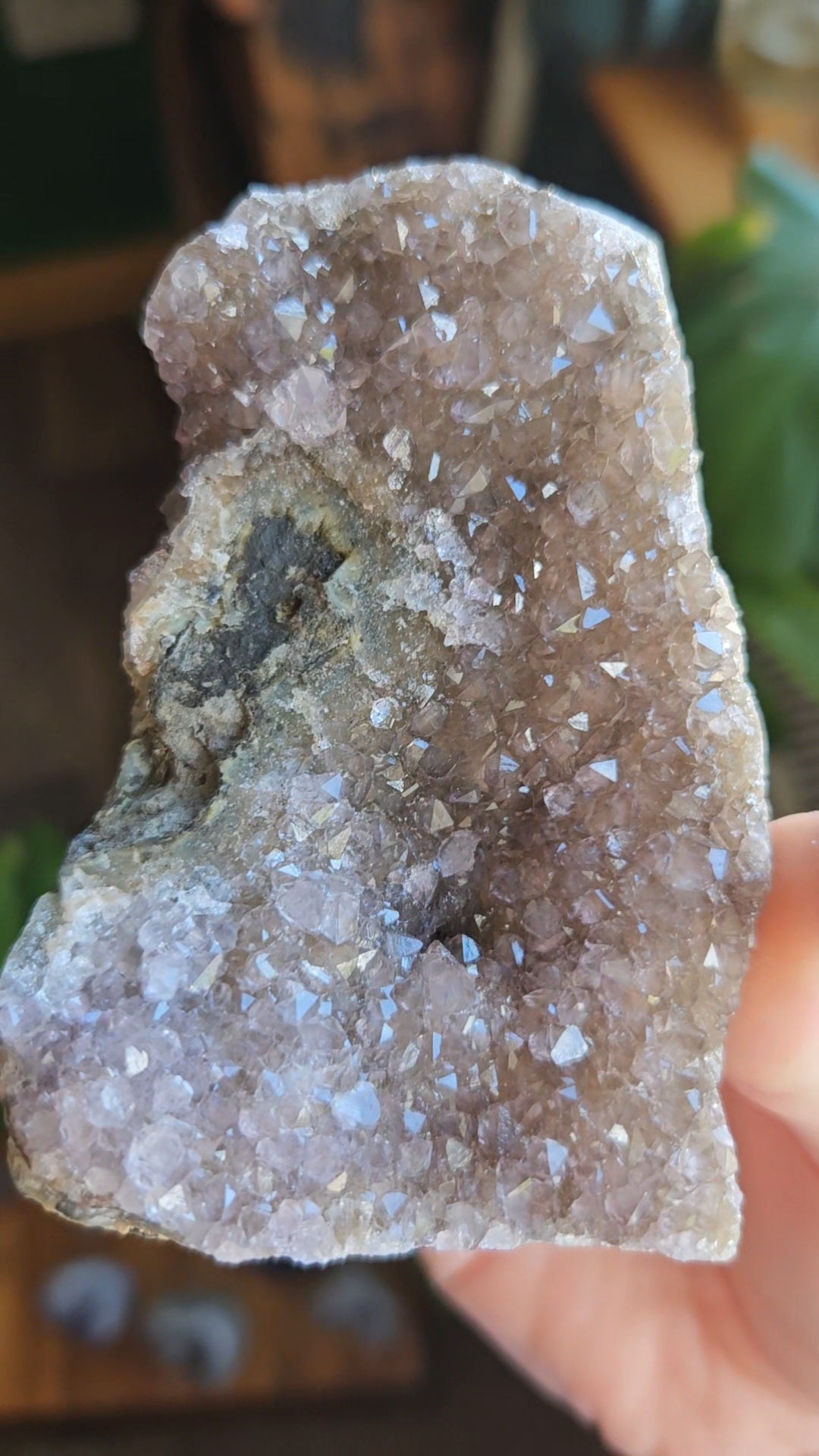 Natural Ametrine geode - 278g