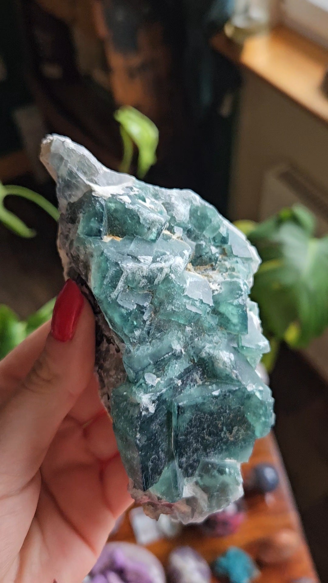 Large Green Fluorite