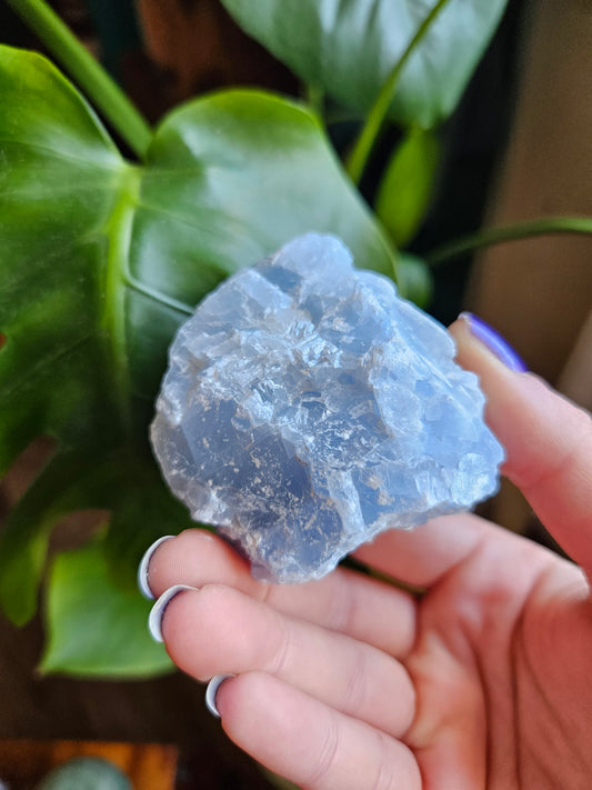 Small Blue Calcite