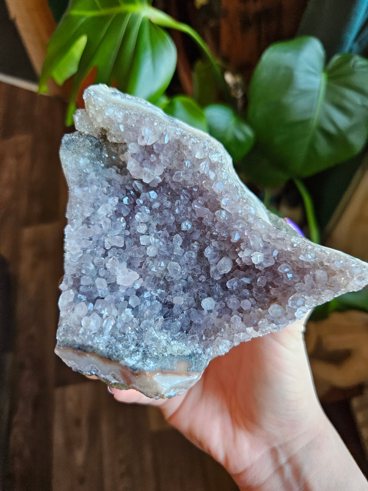 Large Grape Amethyst geode