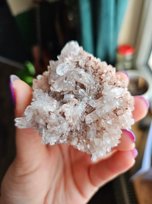 Pink Colombian Lemurian Quartz