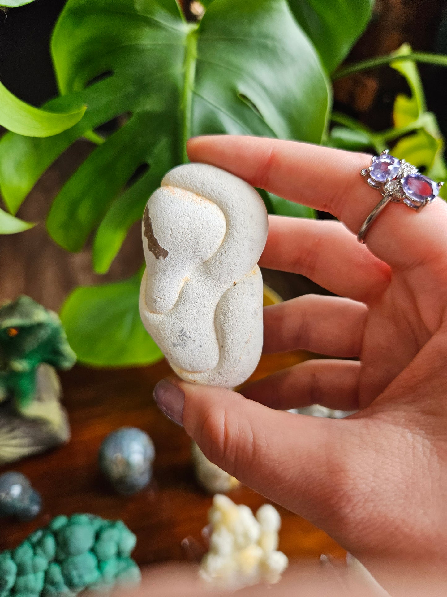 Menalite Goddess stone