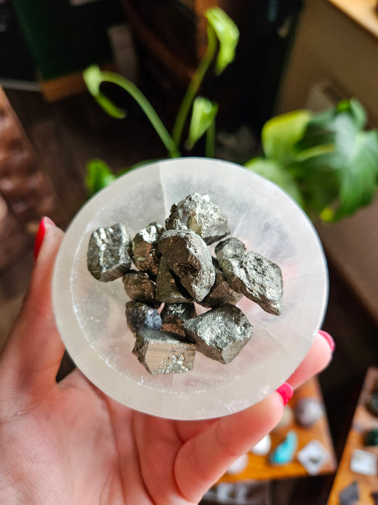 Pyrite nuggets - 100g bag