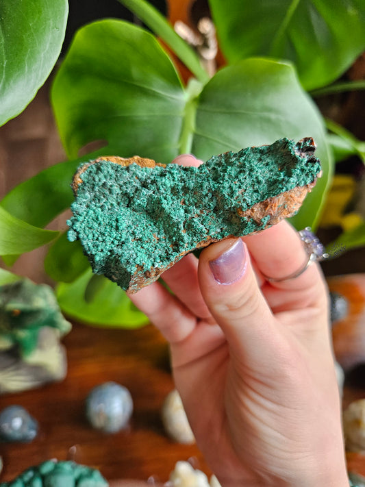 Bubbly Malachite specimen