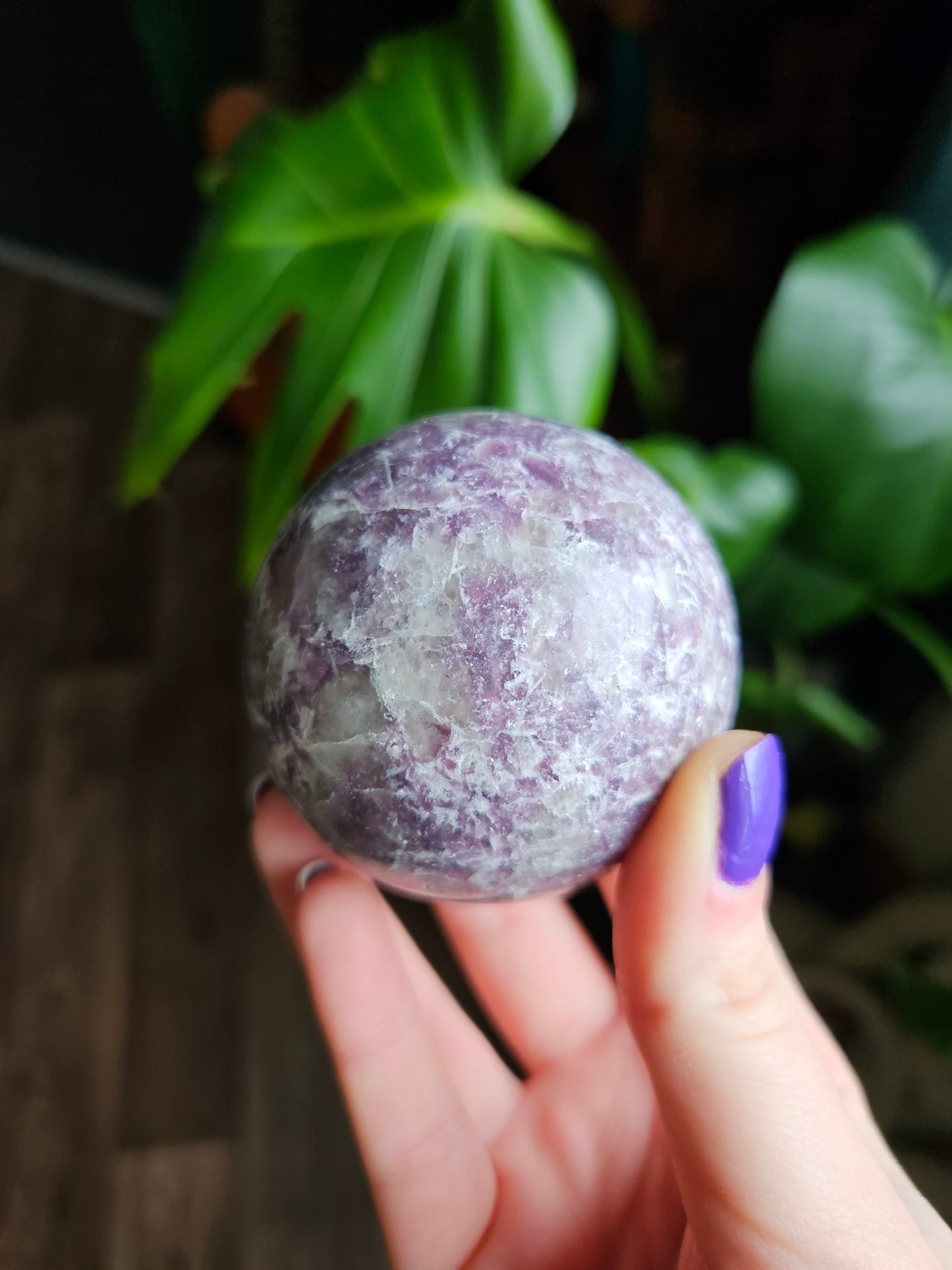 Lepidolite planet