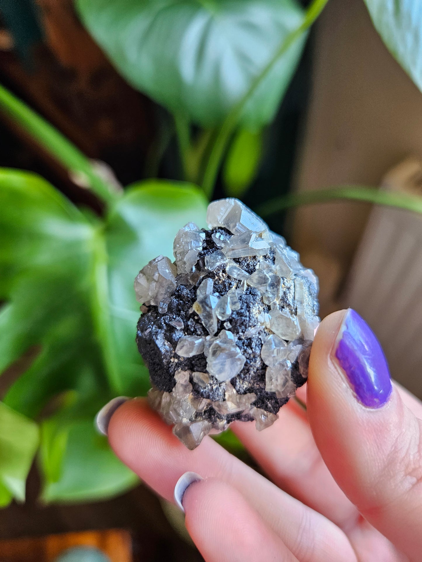 Cerussite Baryte Galena specimen